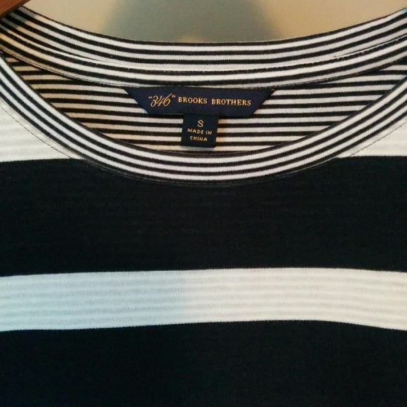 Brooks Brothers Striped Tunic Dress, Size S - Picture 2 of 5